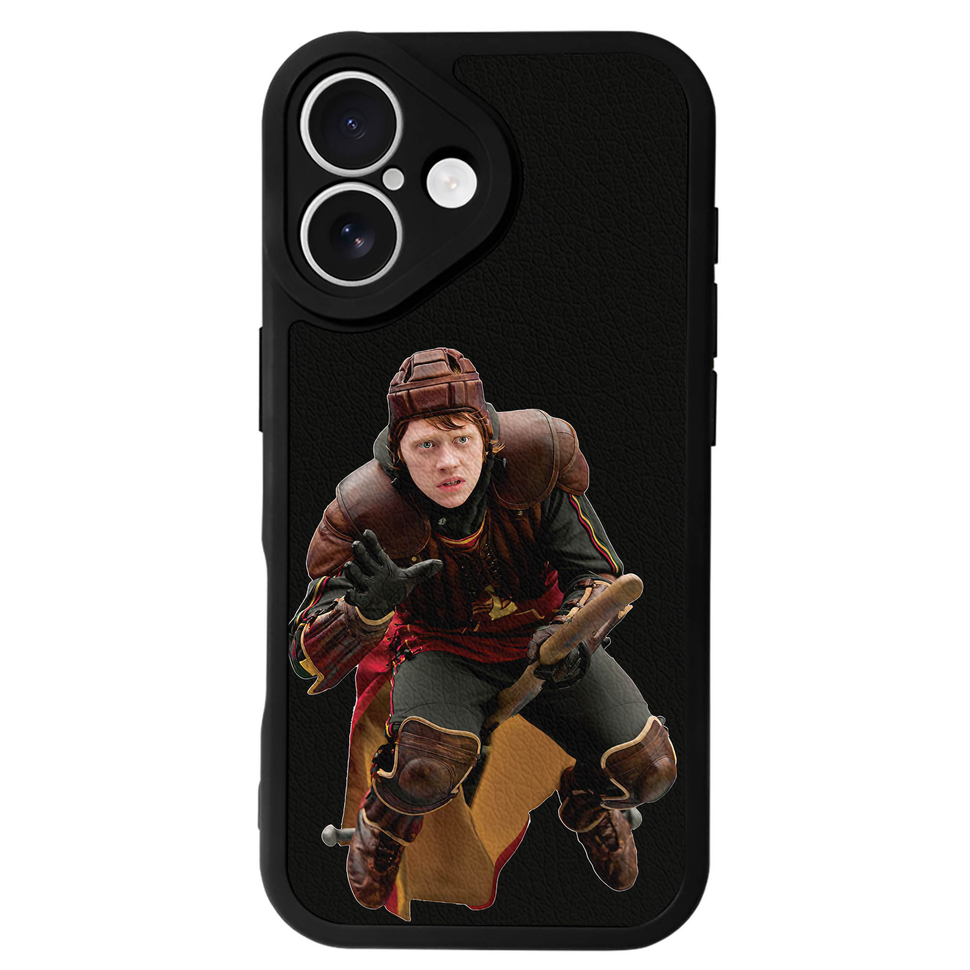 （画像用） Harry Potter ハリー・ポッターシリーズ 【iPhone 16シリーズ対応】シリコンスマホケース（レザー調） 材質：シリコン